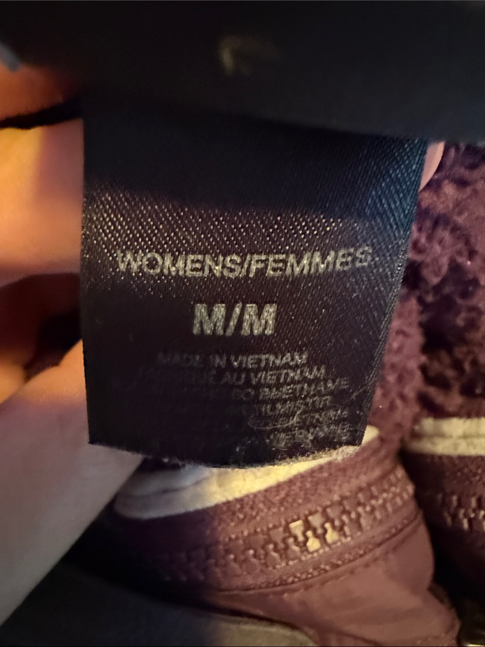 The North Face Girls' Hooded Rain Jacket - Plum and Black - Picture 3 of 4